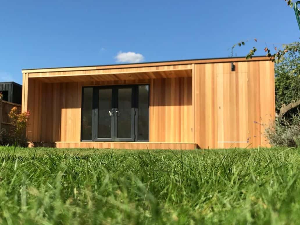 Large garden room with storage