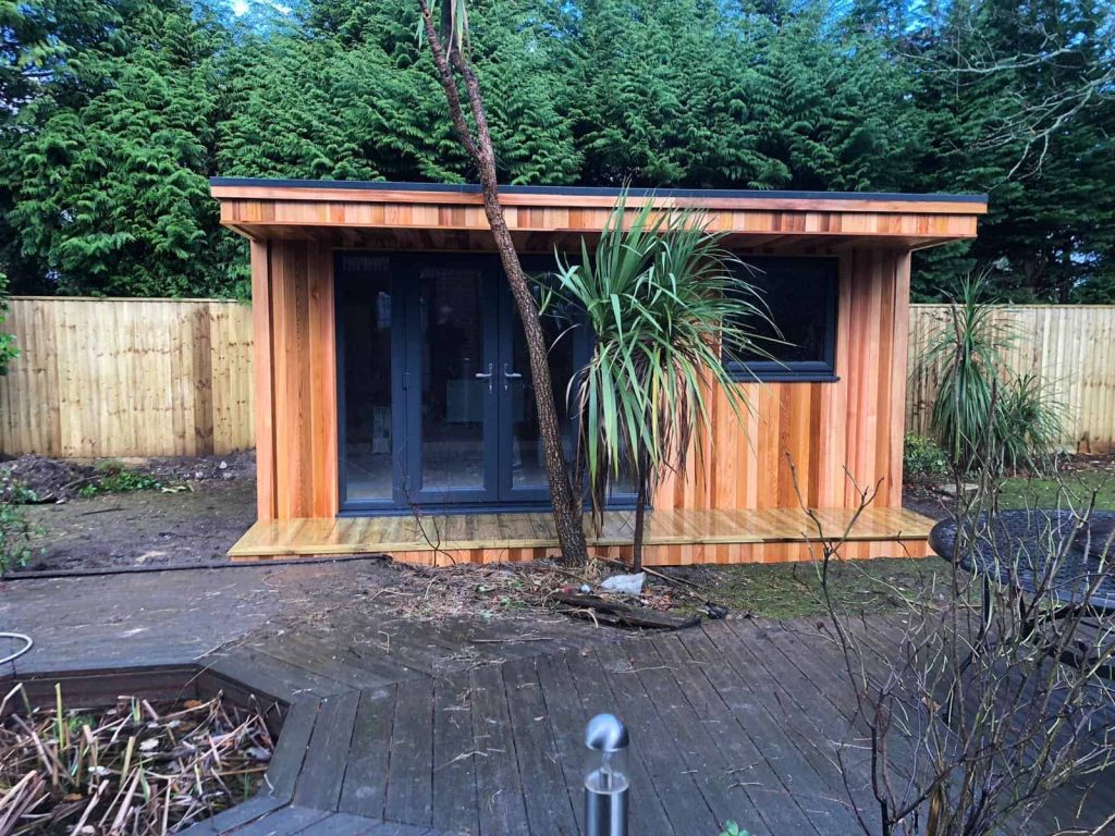 Rob's canopy garden gym installation in Dorset
5m x 3m