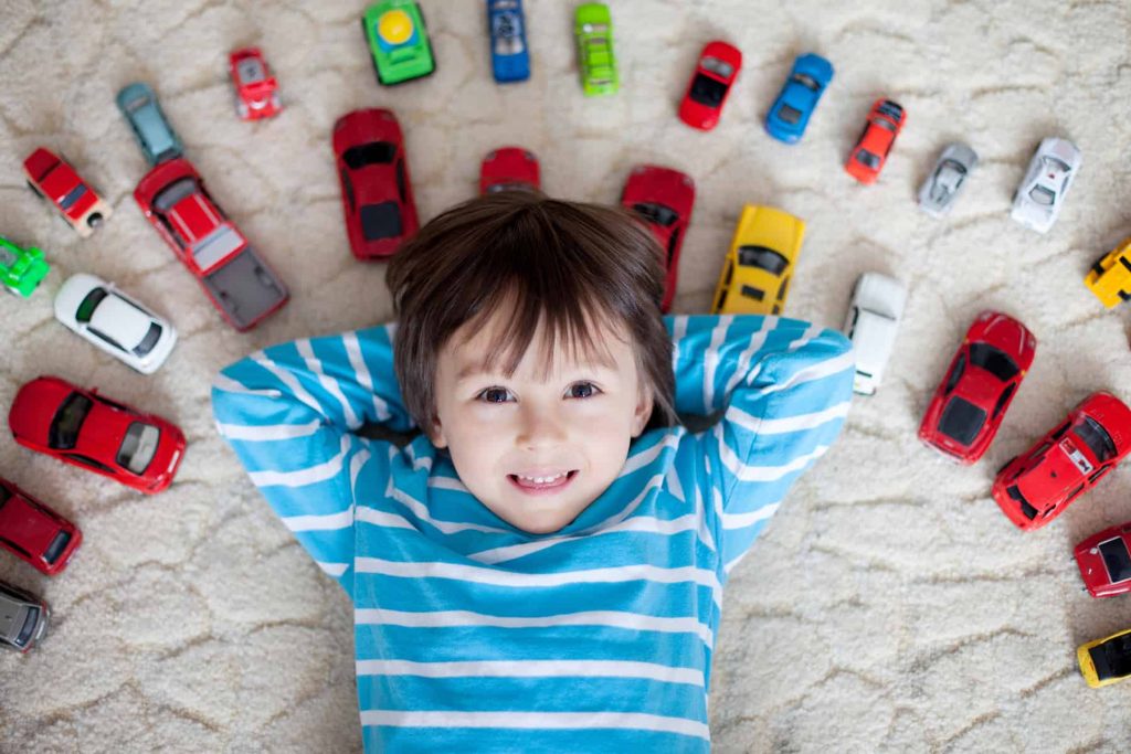 Garden Room Ideas for your Outdoor Playroom - toy cars