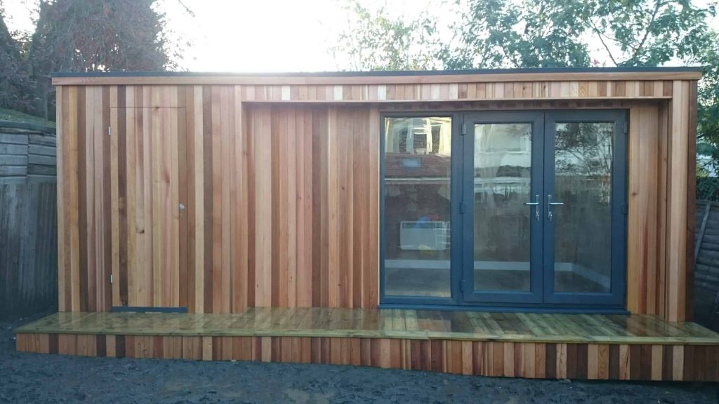 garden rooms with storage